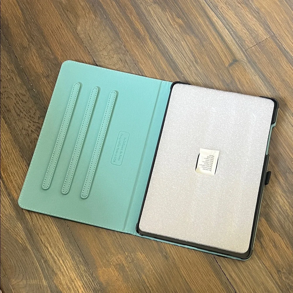 Blue Floral Branch Tablet or E-Reader Cover - Picture 2 of 4
